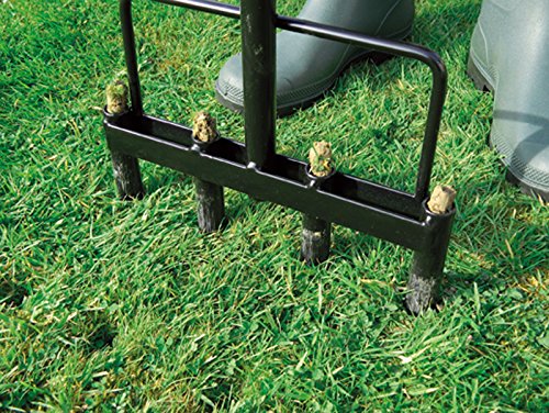 Heavy Duty Hollow Tine Lawn Aerator - Lawn Border and Edging